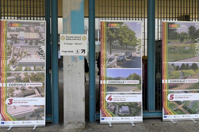 Parco est e ovest a Corviale, i dettagli della riqualificazione