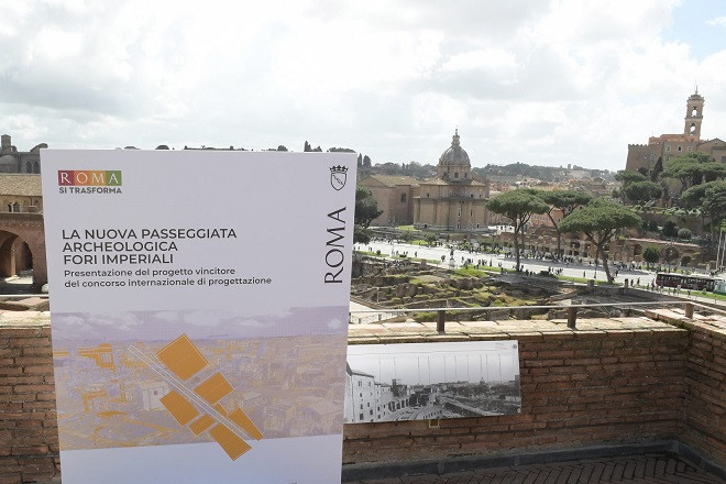 Nuova passeggiata archeologica, Studio Labics vince concorso internazionale
