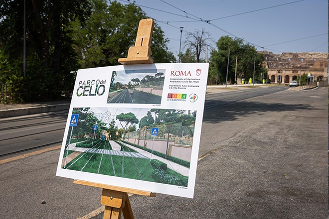 Presentato il progetto del "nuovo" Parco del Celio