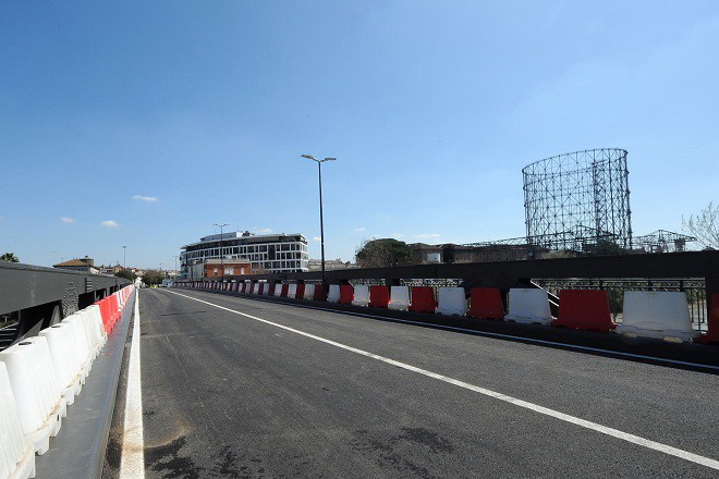 Giubileo, riaperto il nuovo ponte dell'Industria