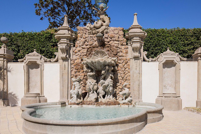 Villa Sciarra, inaugurato restauro a statue e fontane
